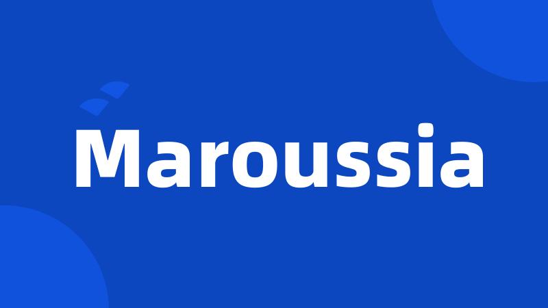 Maroussia