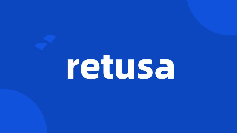 retusa