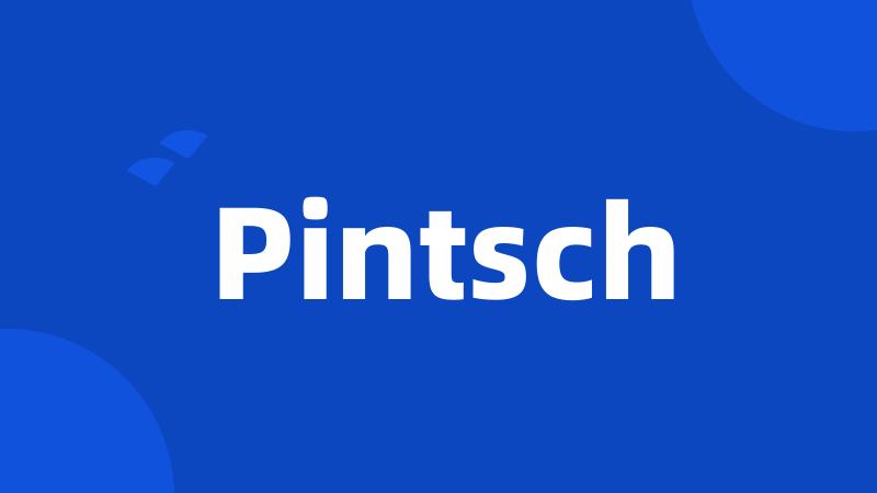 Pintsch