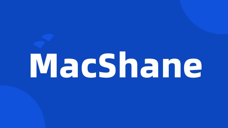 MacShane