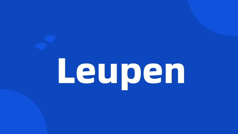 Leupen