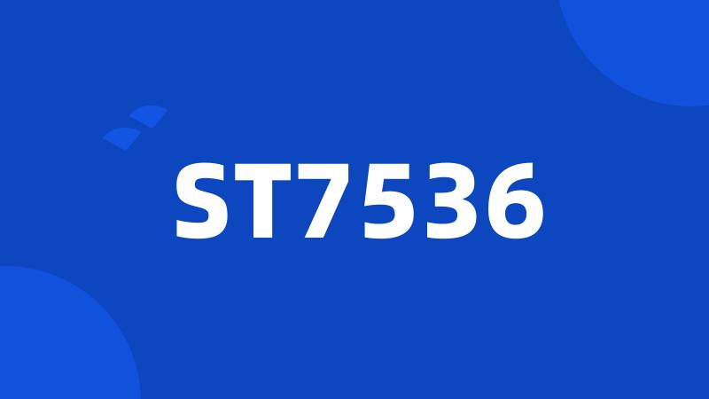 ST7536