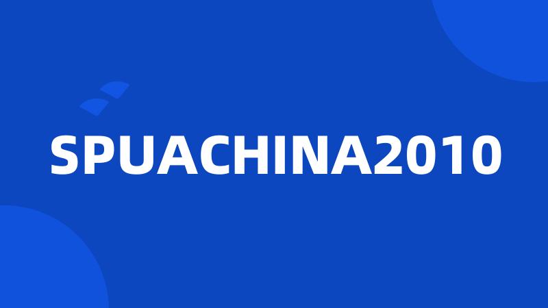 SPUACHINA2010