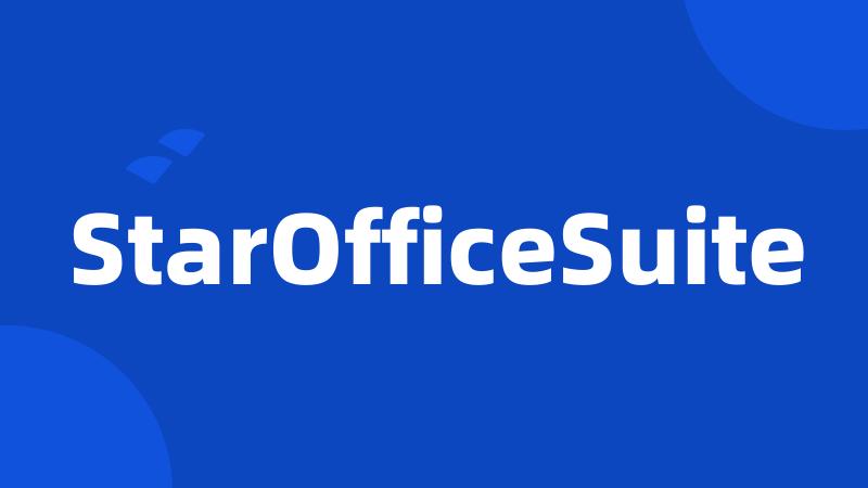 StarOfficeSuite