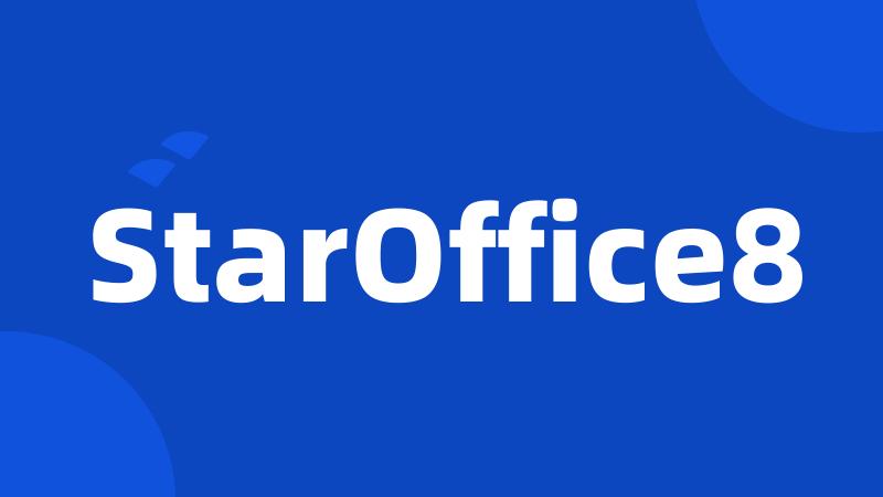 StarOffice8