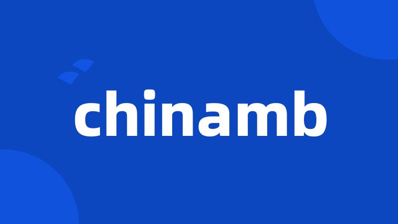 chinamb