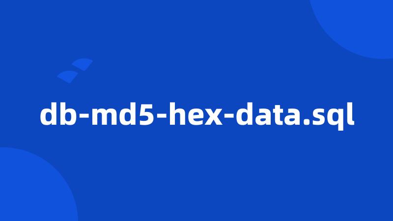 db-md5-hex-data.sql