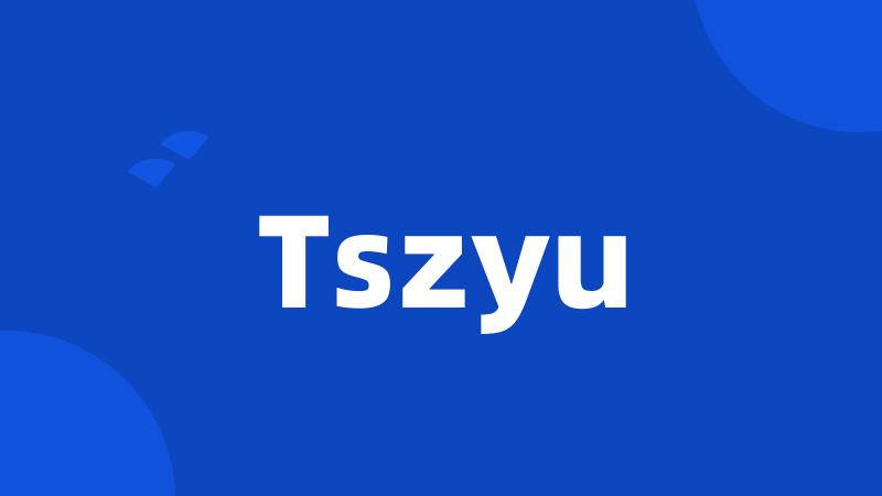 Tszyu