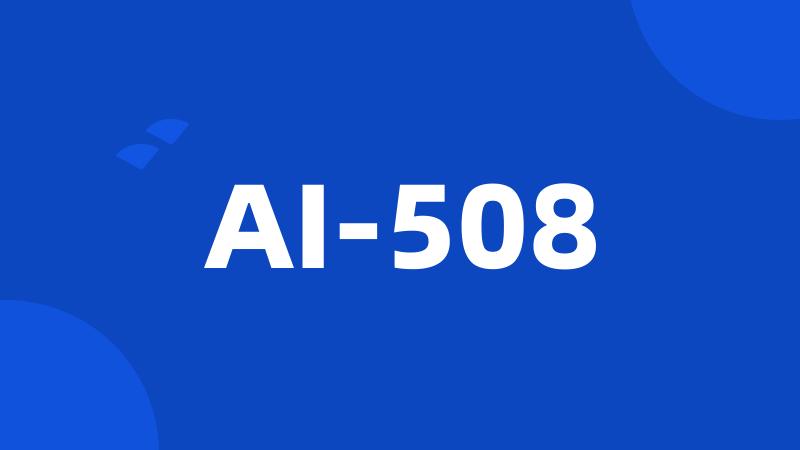 AI-508