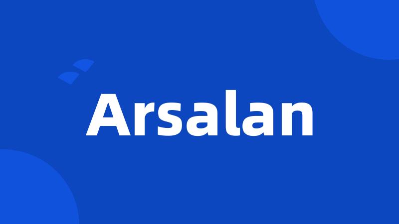 Arsalan