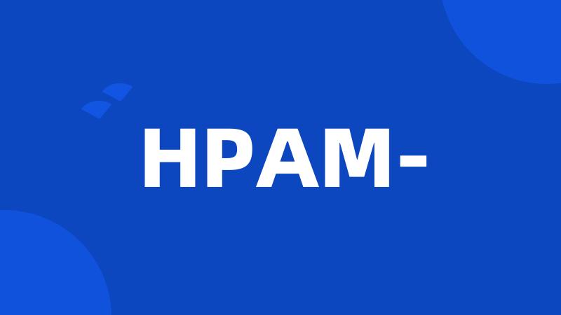 HPAM-