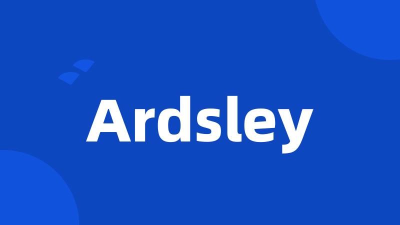 Ardsley