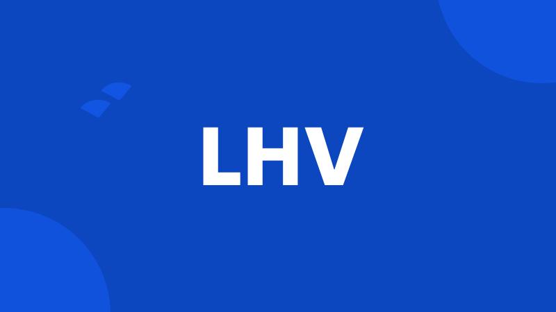 LHV