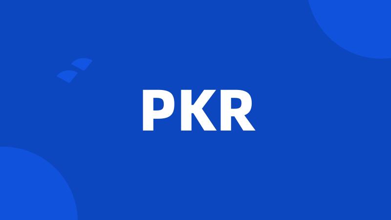 PKR