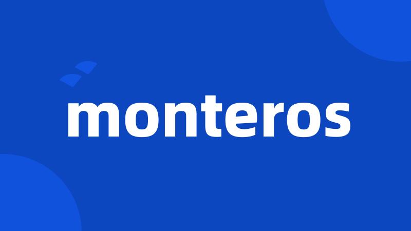 monteros