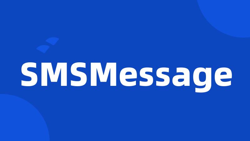 SMSMessage