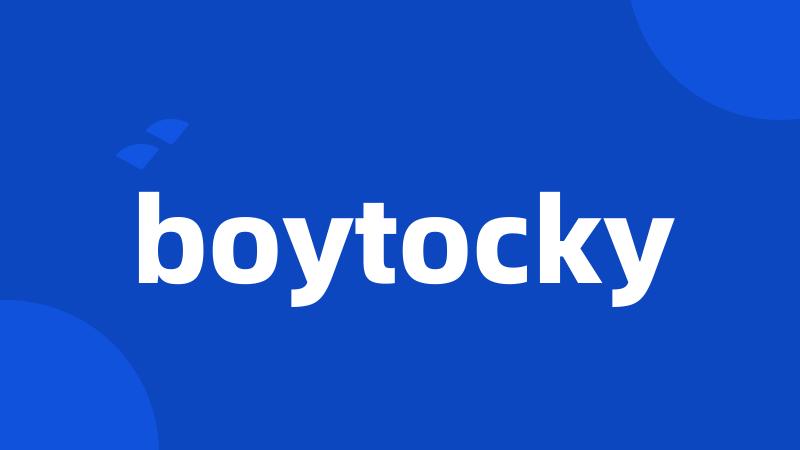 boytocky