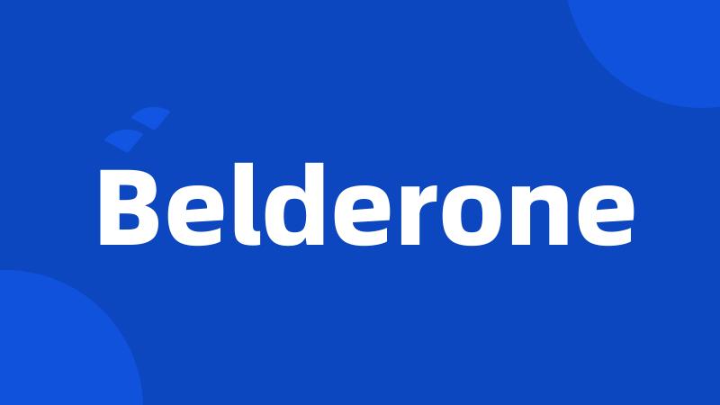 Belderone