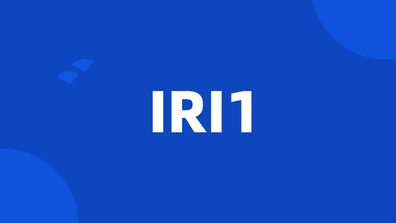 IRI1