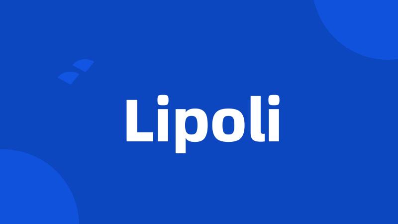 Lipoli