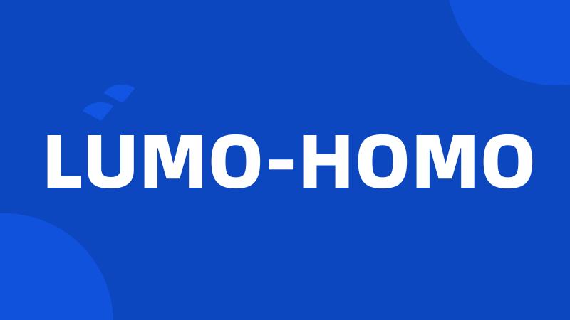 LUMO-HOMO