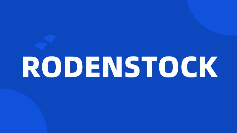 RODENSTOCK