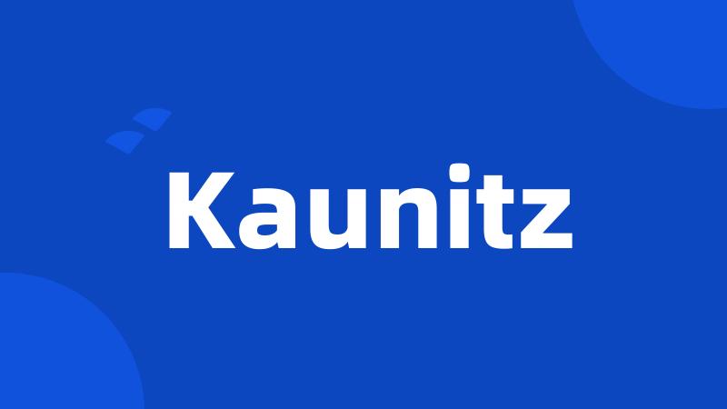 Kaunitz