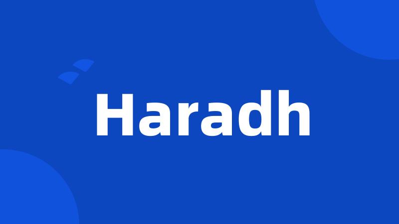 Haradh