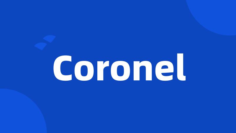 Coronel