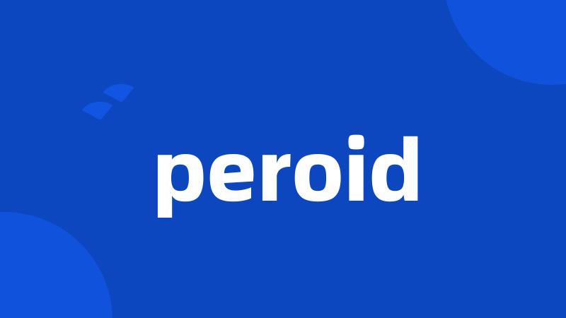 peroid