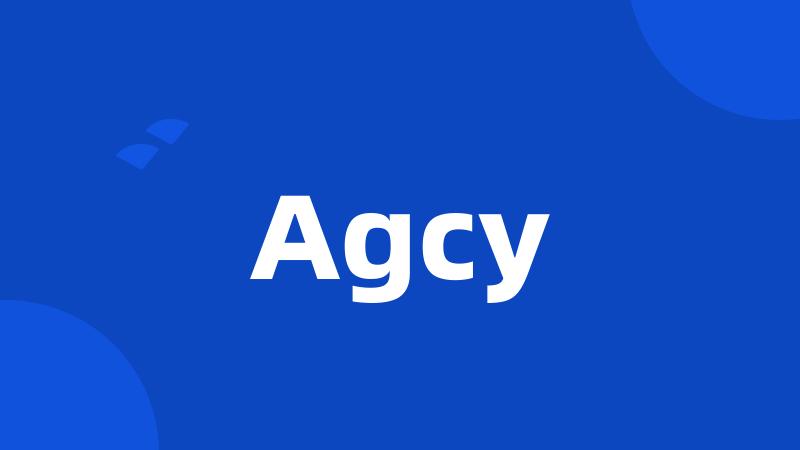 Agcy