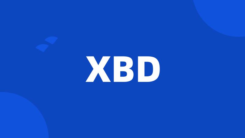 XBD