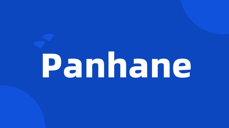 Panhane