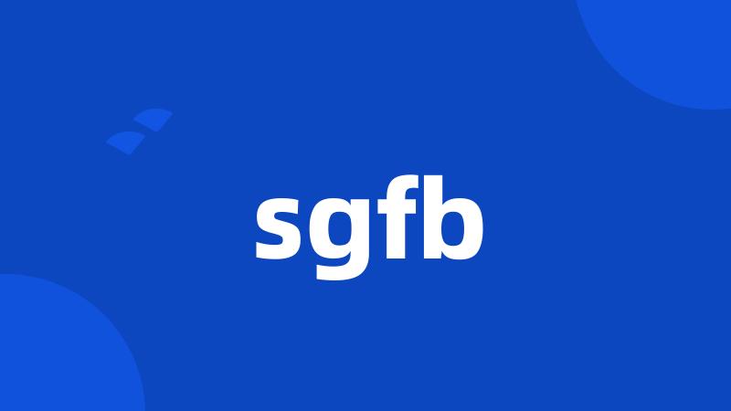 sgfb