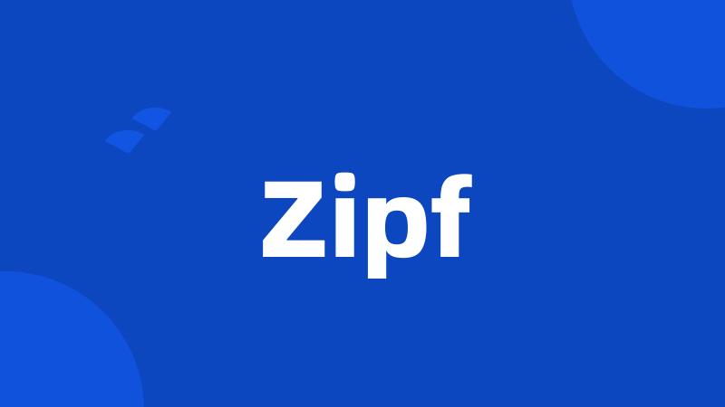 Zipf