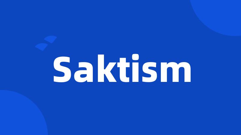 Saktism