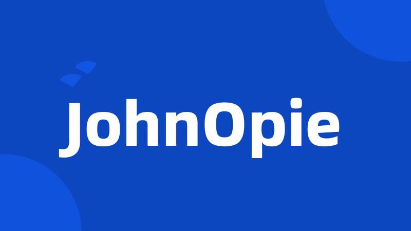 JohnOpie