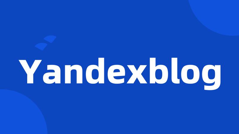 Yandexblog