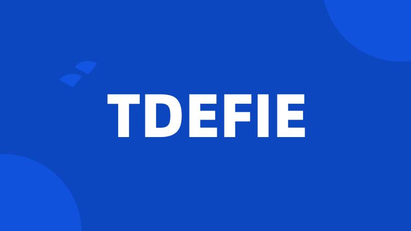 TDEFIE