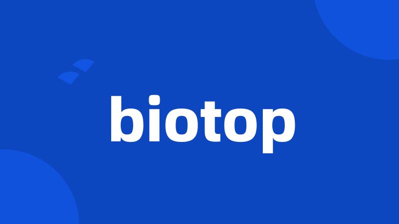 biotop