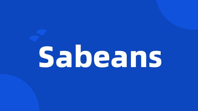 Sabeans