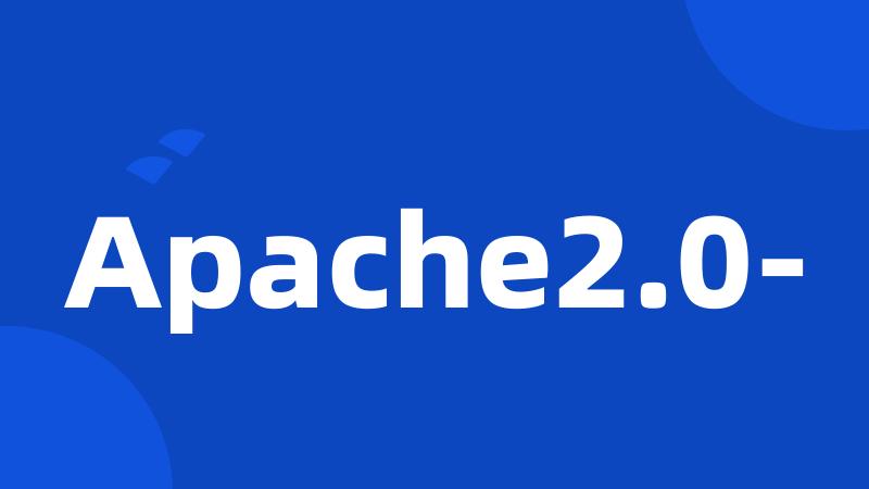 Apache2.0-