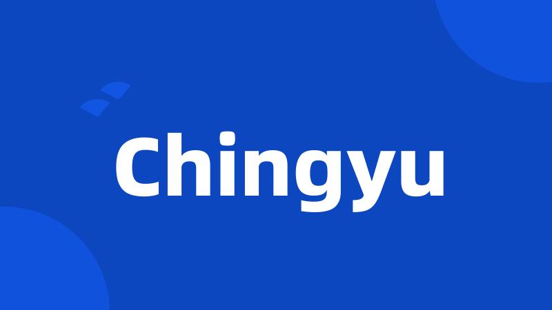 Chingyu