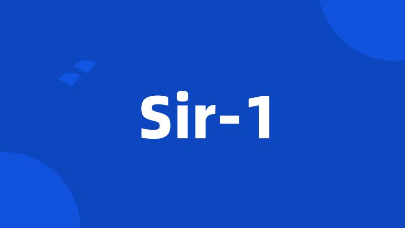 Sir-1