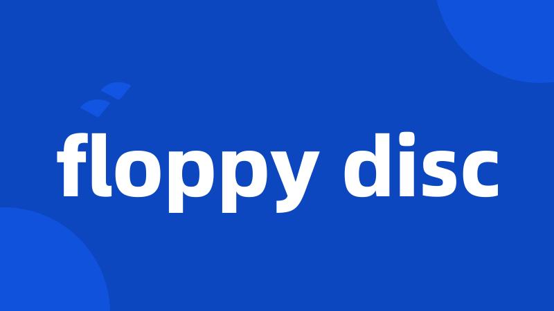 floppy disc