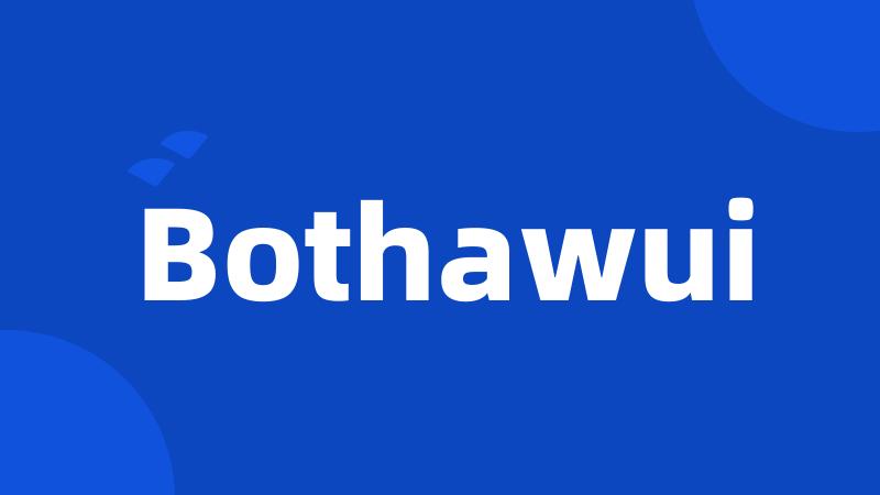 Bothawui