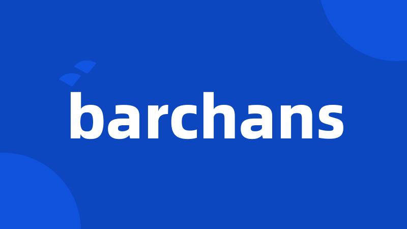 barchans