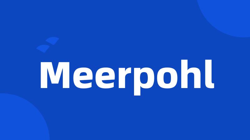 Meerpohl