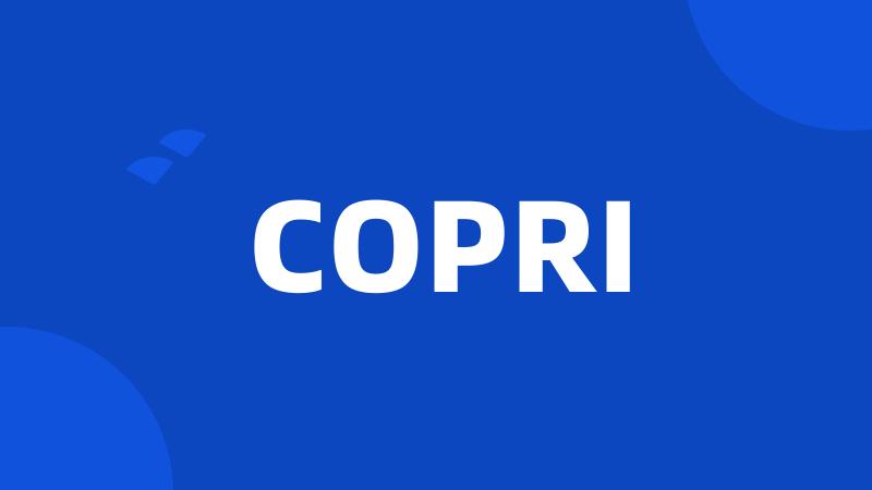 COPRI