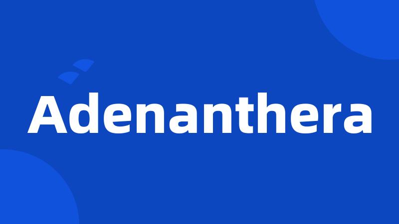 Adenanthera